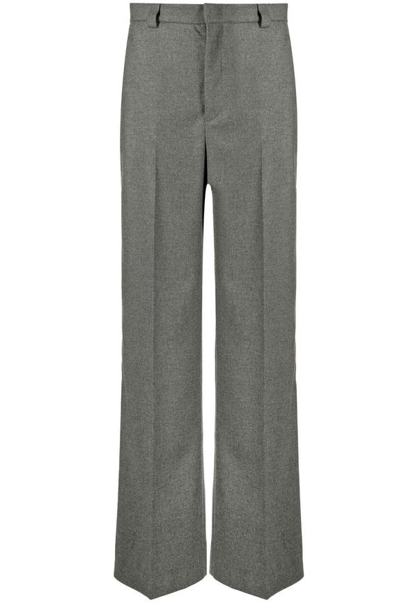 RED Valentino vida byxor med hög midja - Grå