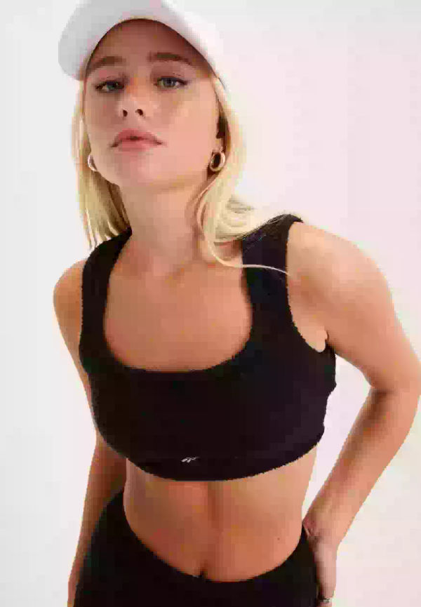 Reebok Classics Cl Wde Cozy Top Crop tops Black