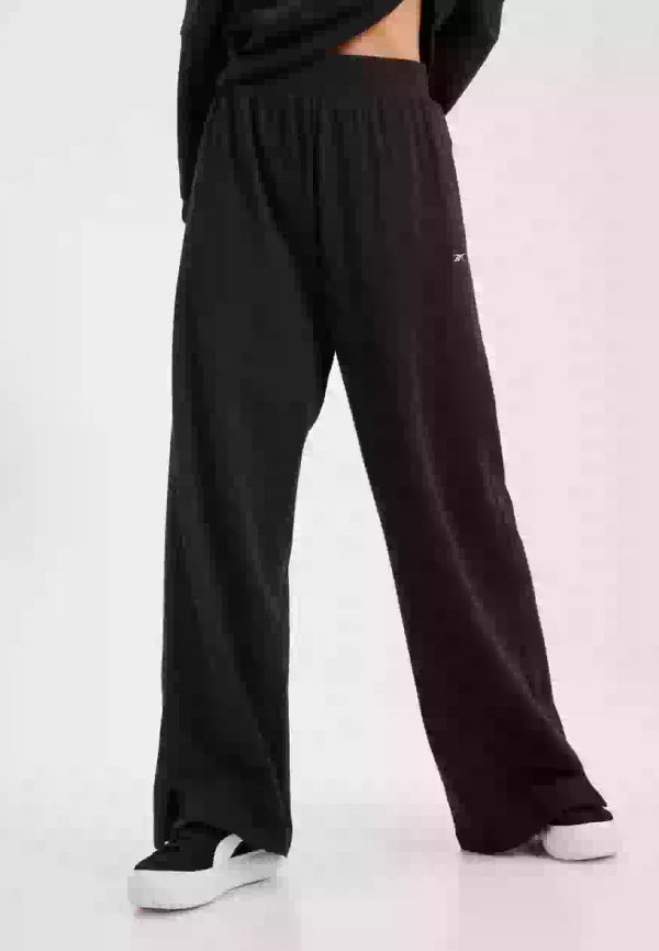 Reebok Classics Cl Wde Ft Wide-Leg Pant Mjukisbyxor Black