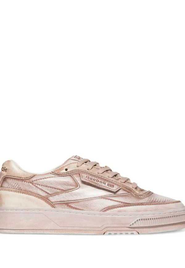Reebok LTD Club C lädersneakers - Rosa