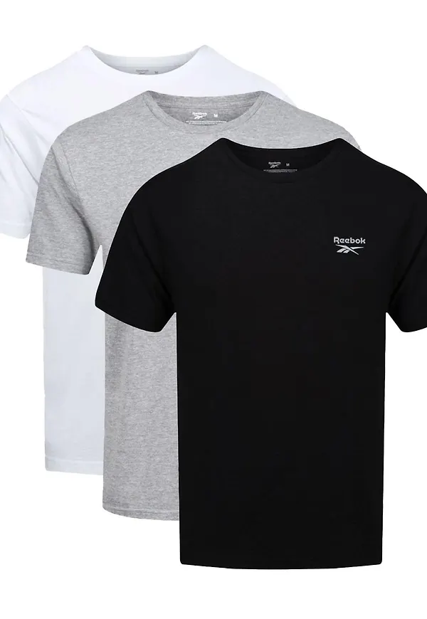 Reebok Santo T-shirt 3-pack, T-shirts i storlek L och färg Grå