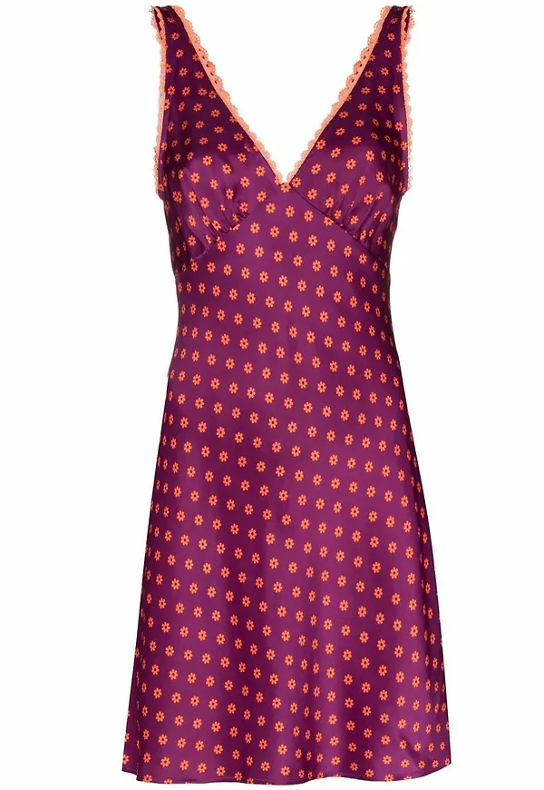 Reformation Keaton ärmlös slipklänning - Lila