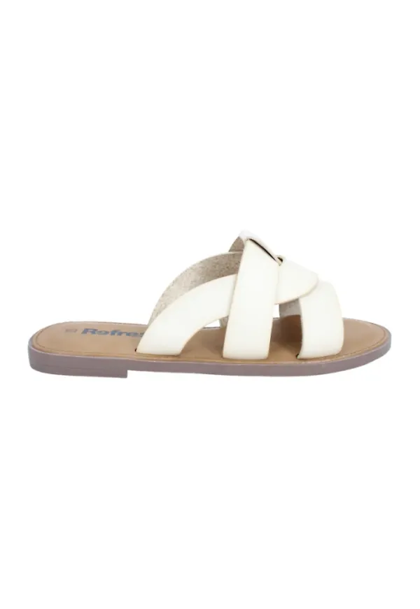 Refresh Platta sandaler Beige, Dam
