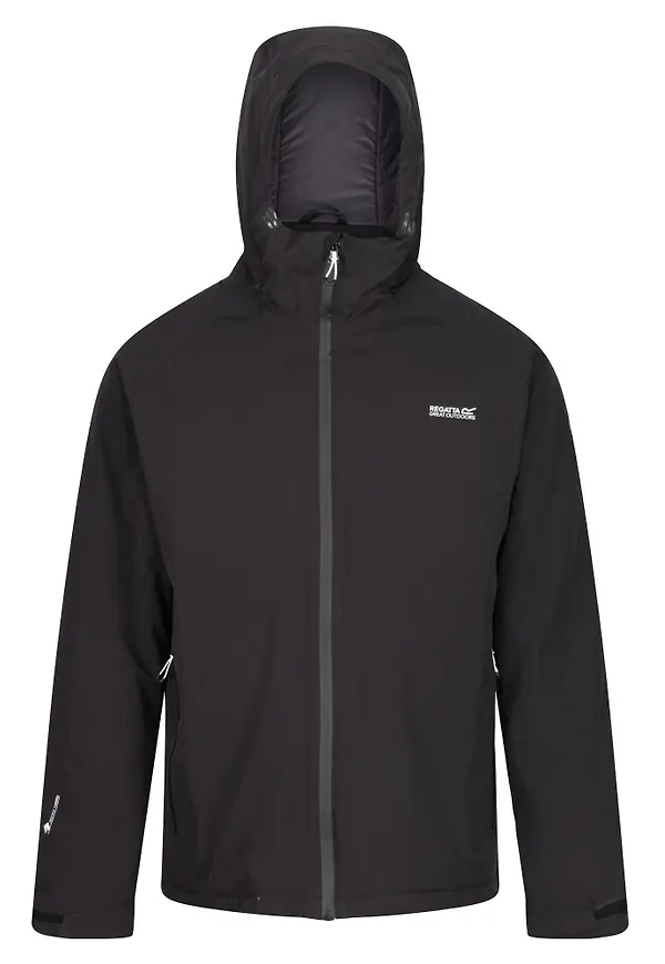 Regatta Mens Baxton Waterproof Insulated Jacket, Funktionsjackor i storlek M och färg Svart