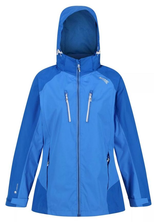 Regatta Womens/ladies Calderdale Iv Waterproof Jacket, Funktionsjackor i storlek UK 10 och färg Blå