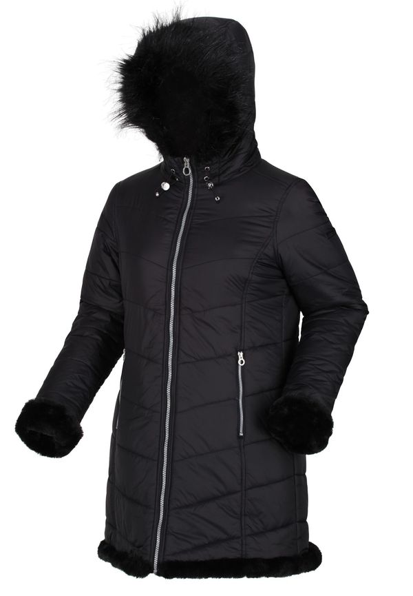 Regatta Womens/ladies Charlize Insulated Parka, Funktionsjackor i storlek UK 10 och färg Svart