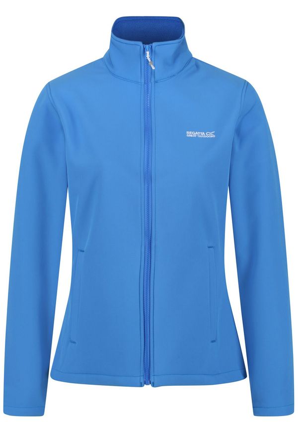 Regatta Womens/ladies Connie V Softshell Walking Jacket, Träningsjackor i storlek UK 8 och färg Blå