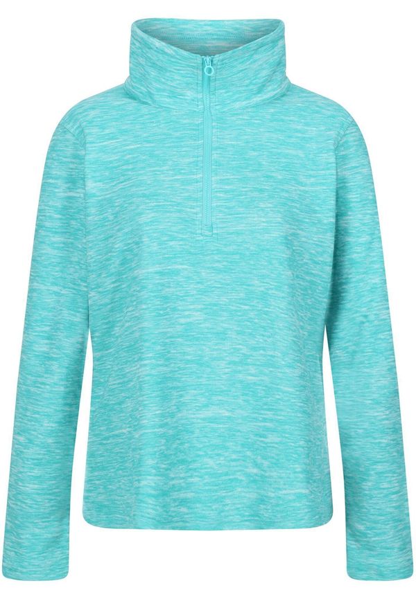 Regatta Womens/ladies Fidelia Ii Marl Half Zip Fleece, Träningströjor i storlek UK 10 och färg Turkos