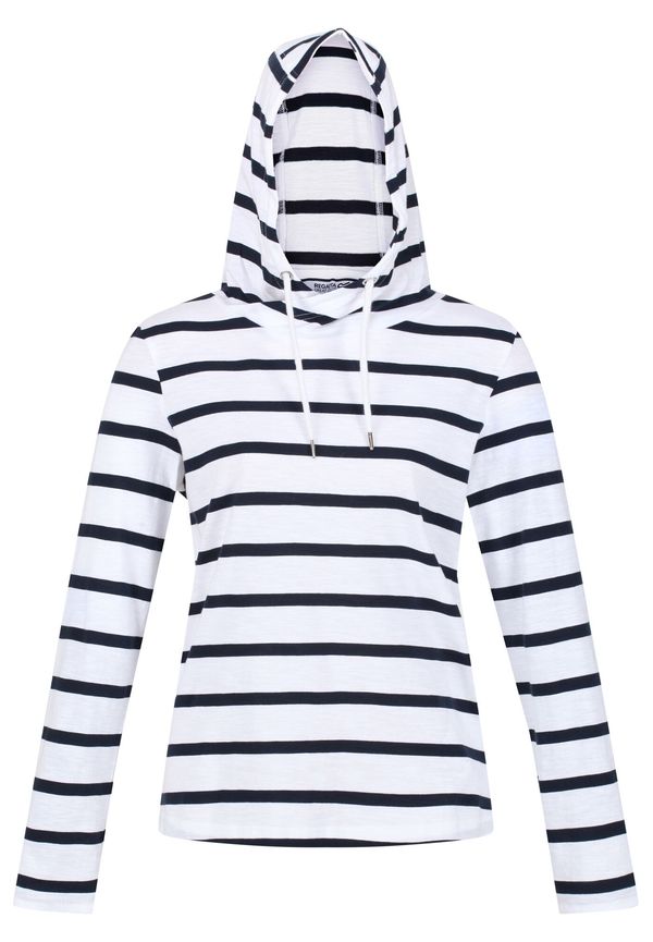 Regatta Womens/ladies Maelys Stripe Hoodie, Träningströjor i storlek UK 20 och färg Vit