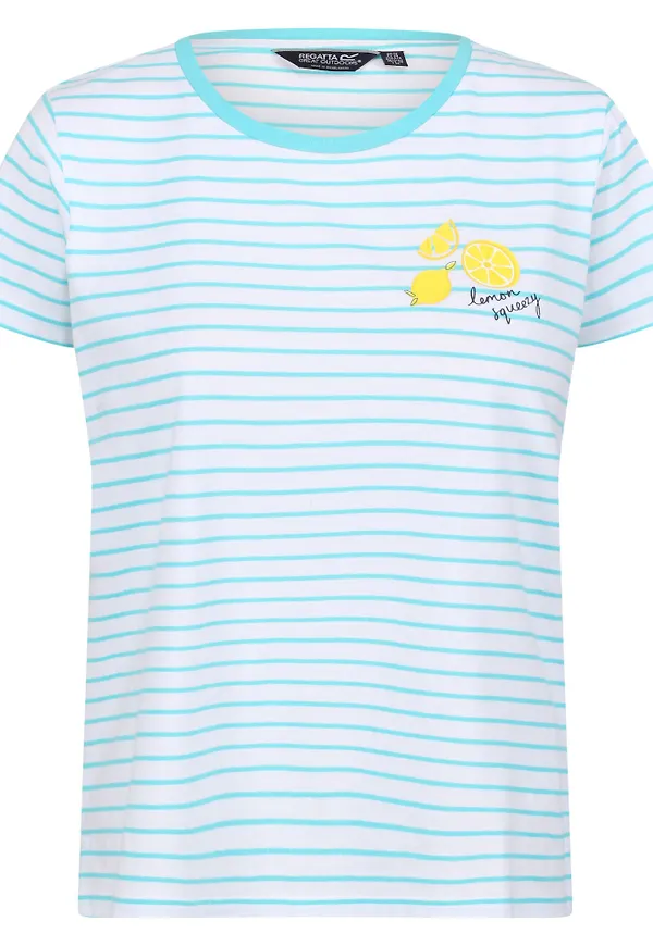 Regatta Womens/ladies Odalis Stripe T-shirt, T-shirts i storlek UK 18
