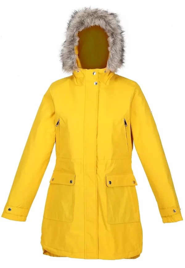 Regatta Womens/ladies Sabinka Faux Fur Trim Parka, Funktionsjackor i storlek UK 8