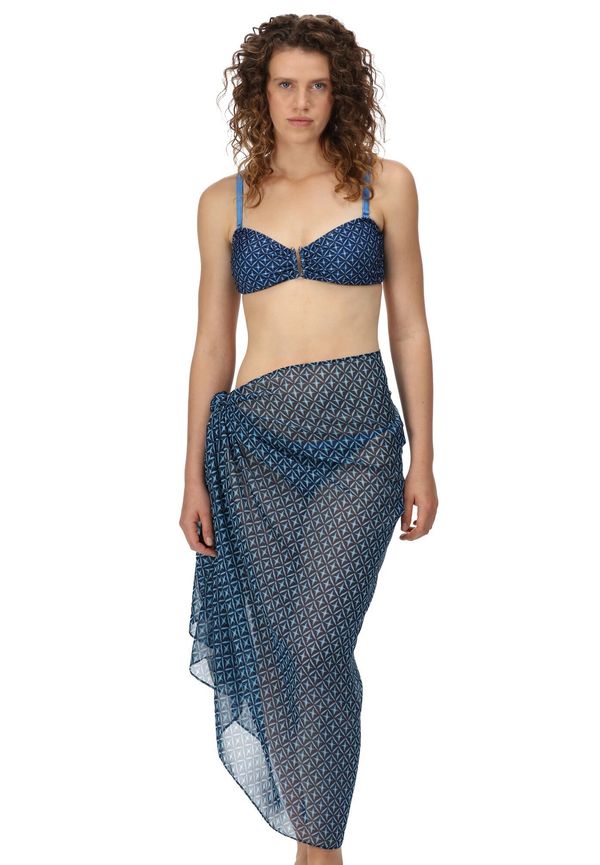 Regatta Womens/ladies Shalya Tile Sarong, Strandkläder i storlek Onesize och färg Navy