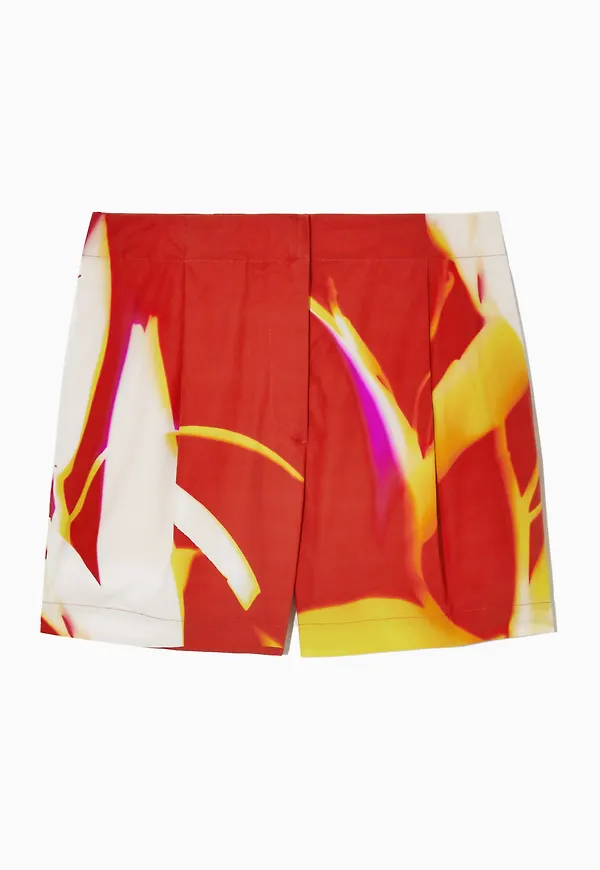REGULAR-FIT PRINTED SHORTS