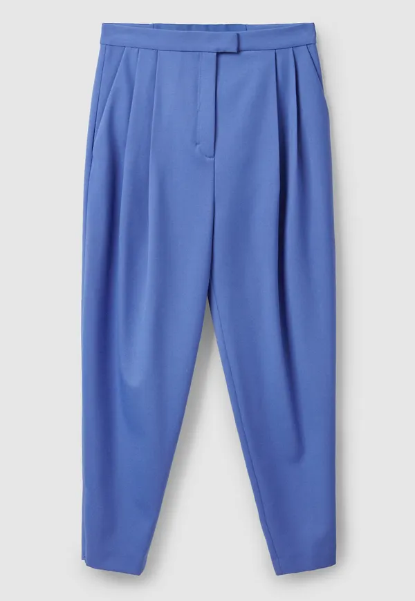 REGULAR-FIT TAPERED TROUSERS