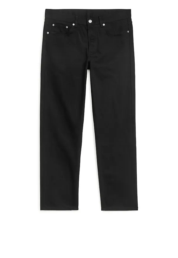 REGULAR Cropped Jeans - Black