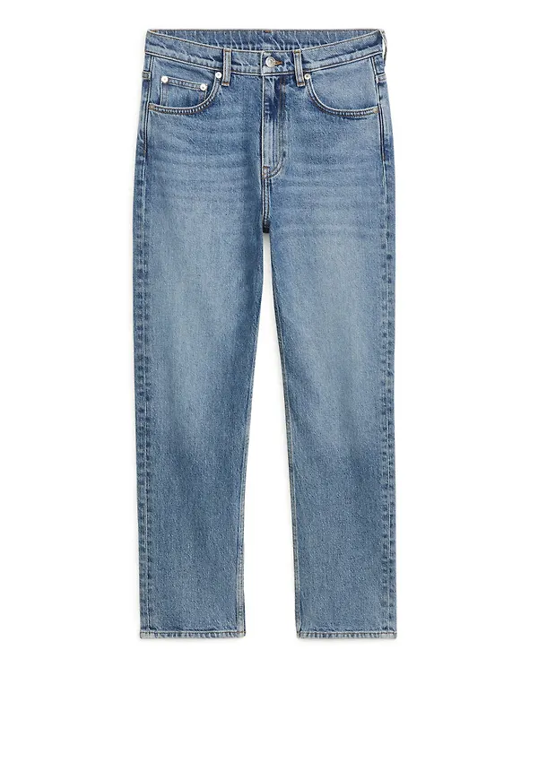 REGULAR CROPPED STRETCH Jeans - Blue