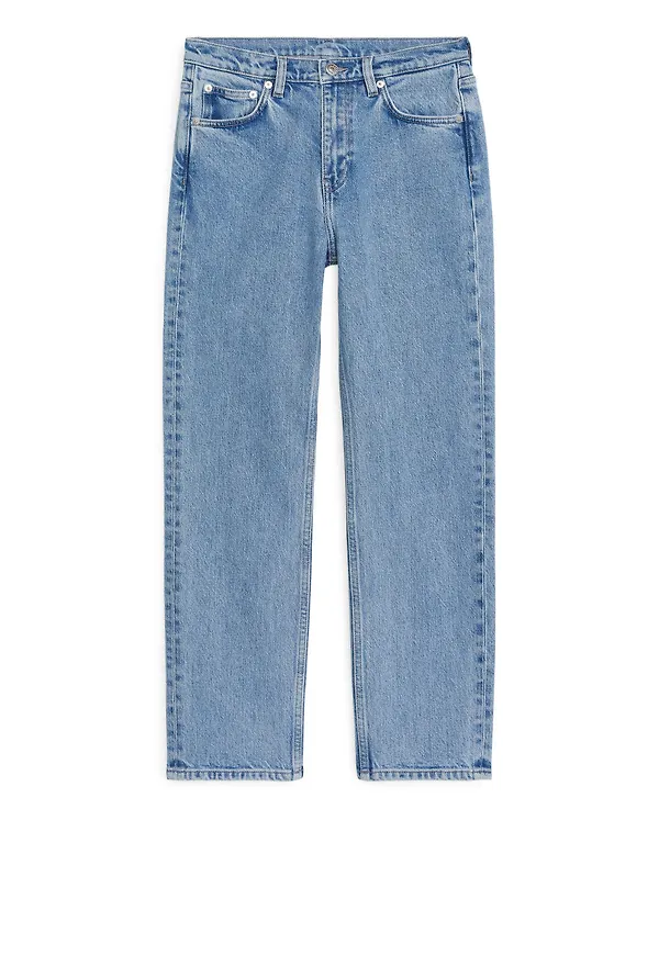 REGULAR CROPPED STRETCH Jeans - Blue