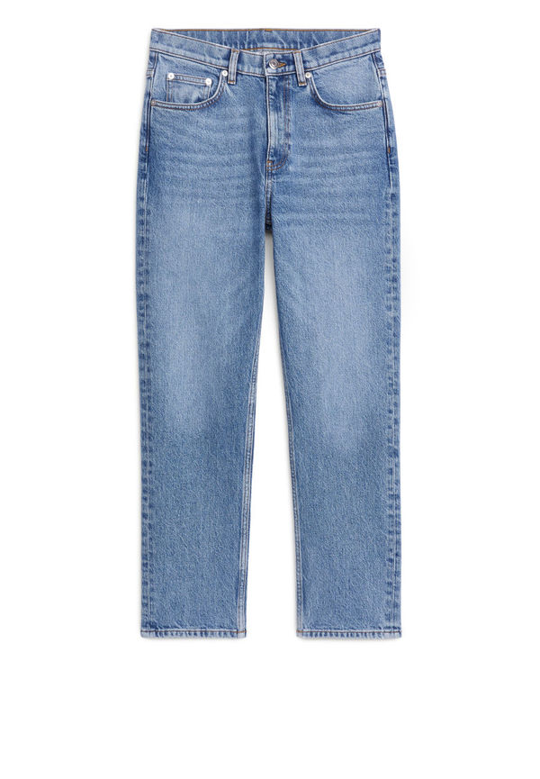 REGULAR CROPPED STRETCH Jeans - Blue