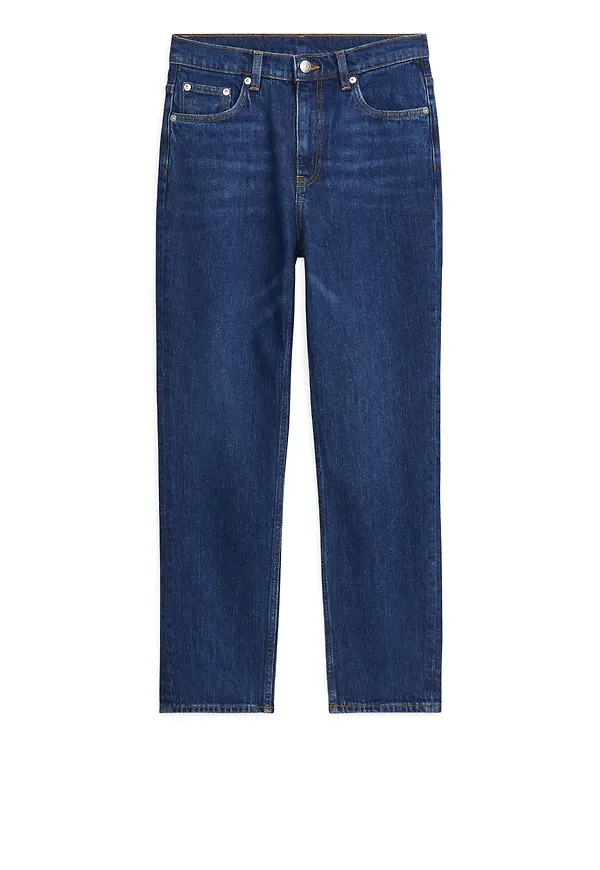 REGULAR CROPPED STRETCH Jeans - Blue