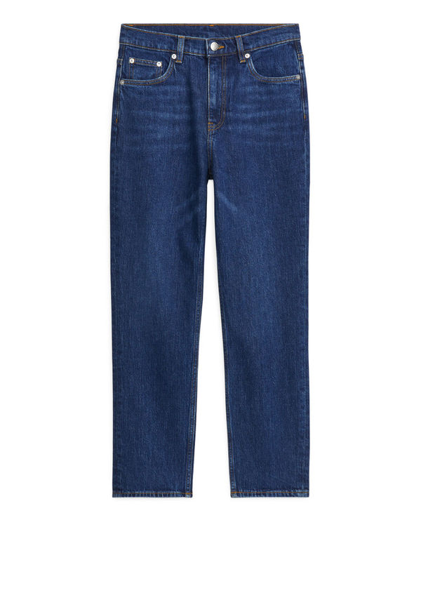 REGULAR CROPPED STRETCH Jeans - Blue