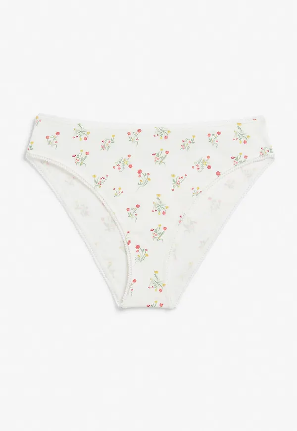 Regular waist briefs - White