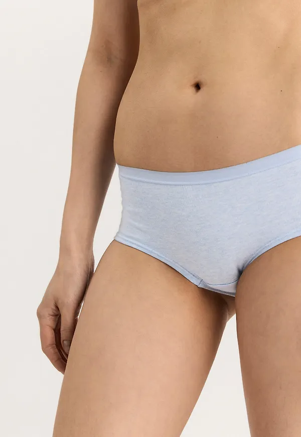 Regular waist trosa i bomull