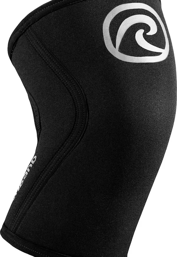 Rehband Rx Knee-Sleeve 5mm Silver/black
