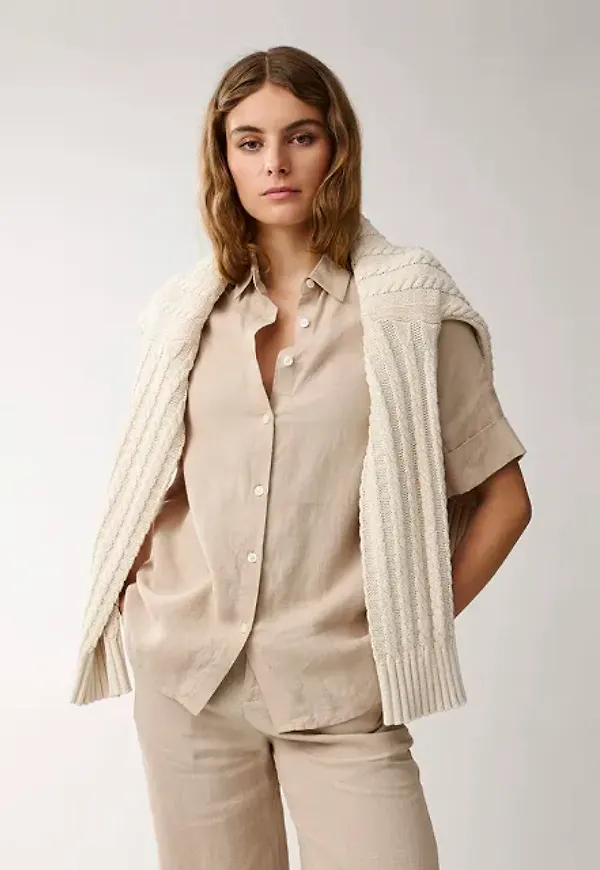Reign Linen Short Sleeve Shirt