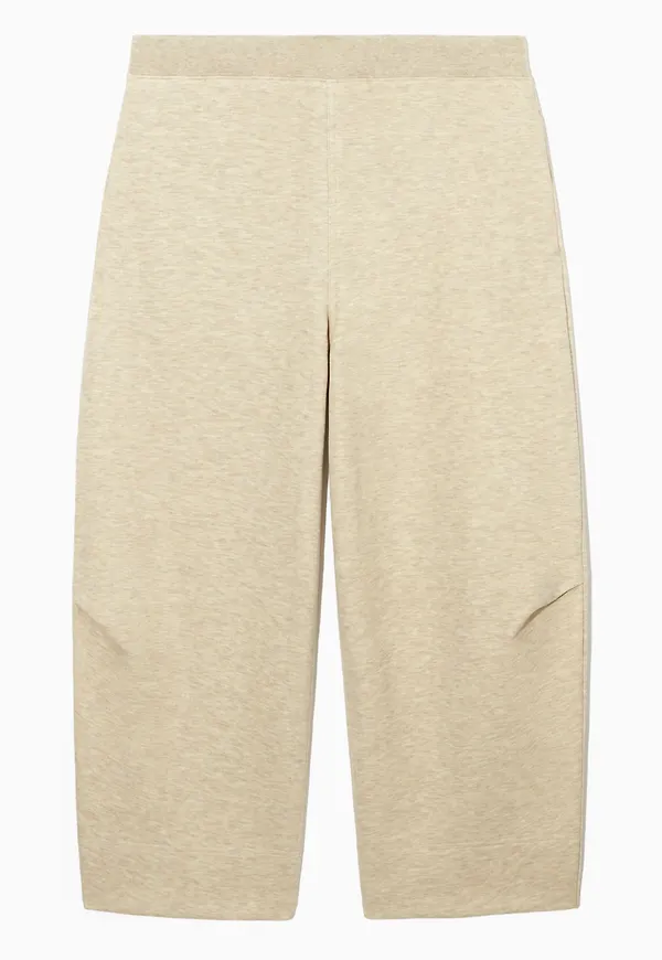 RELAXED-FIT BARREL-LEG JOGGERS