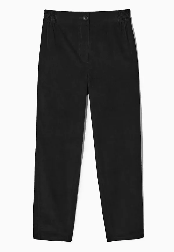 RELAXED-FIT CORDUROY TROUSERS