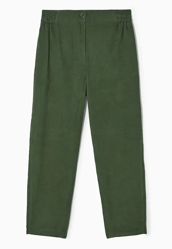 RELAXED-FIT CORDUROY TROUSERS