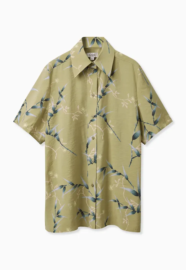 RELAXED-FIT PRINTED SHIRT