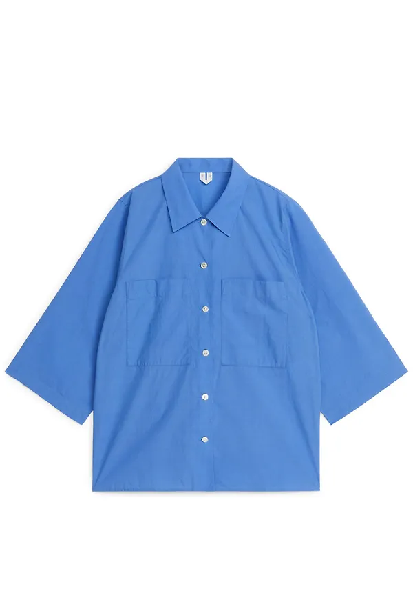 Relaxed-Fit Shirt - Blue