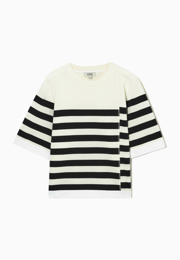 RELAXED-FIT STRIPED T-SHIRT