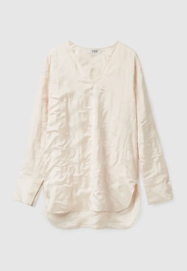 RELAXED-FIT TUNIC BLOUSE