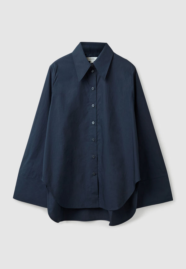 RELAXED-FIT WIDE-SLEEVE SHIRT