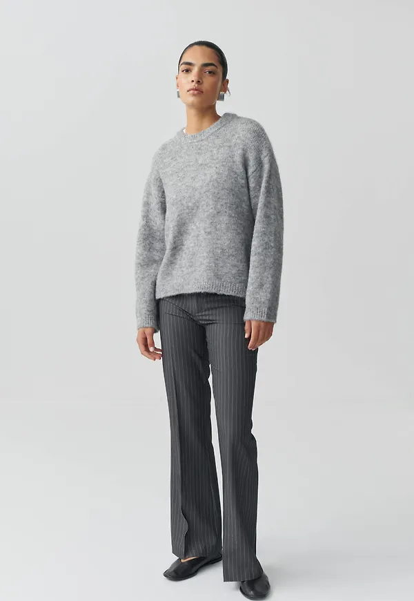 Relaxed bootcut trousers