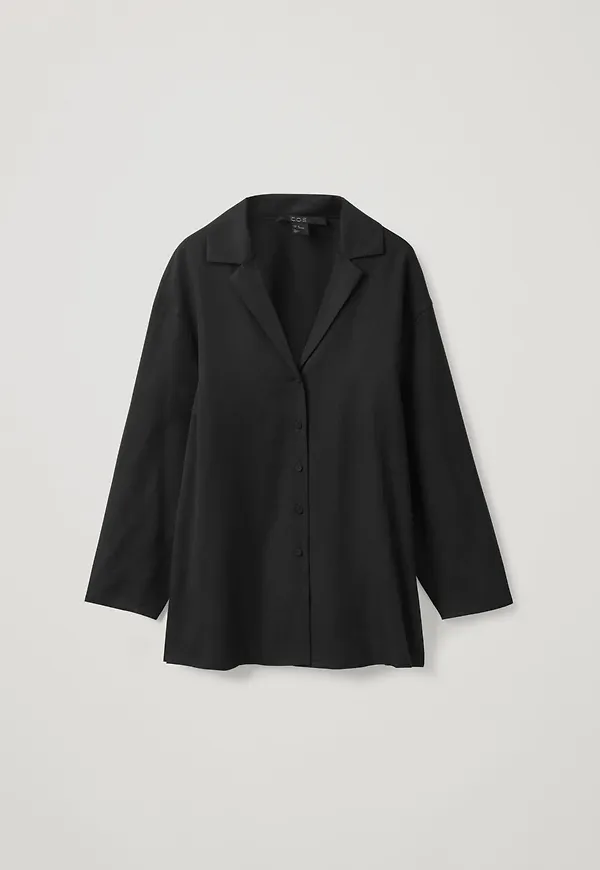 RELAXED CAMP COLLAR SHIRT