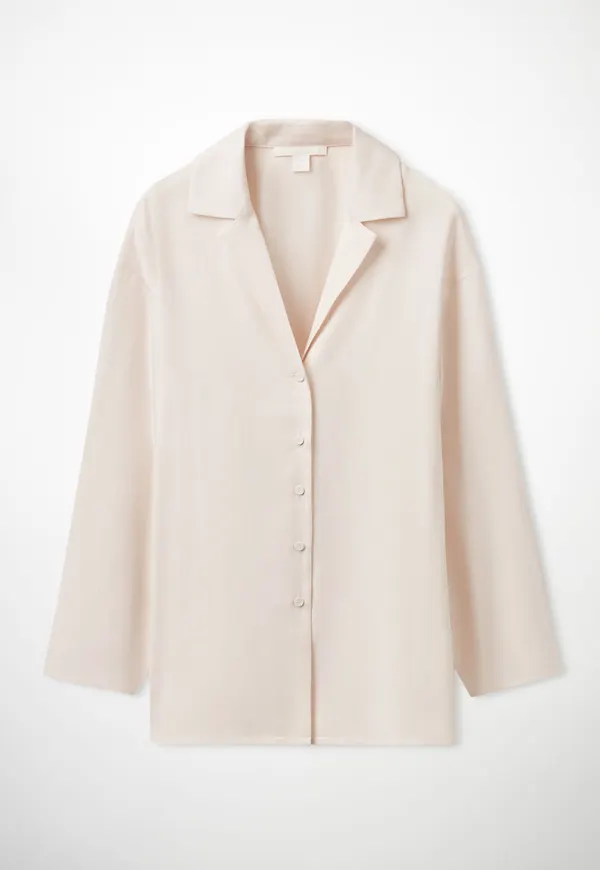 RELAXED CAMP COLLAR SHIRT