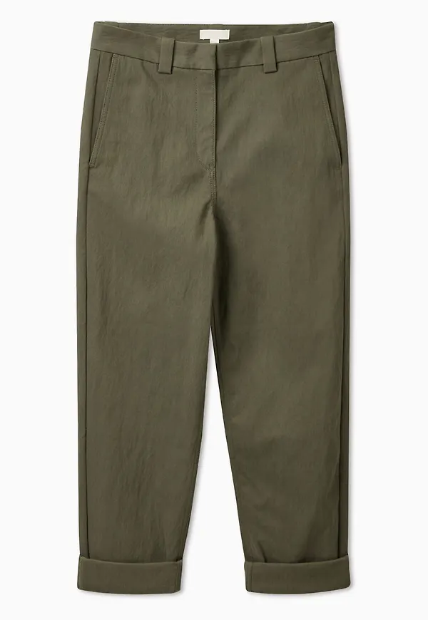 RELAXED CHINO TROUSERS