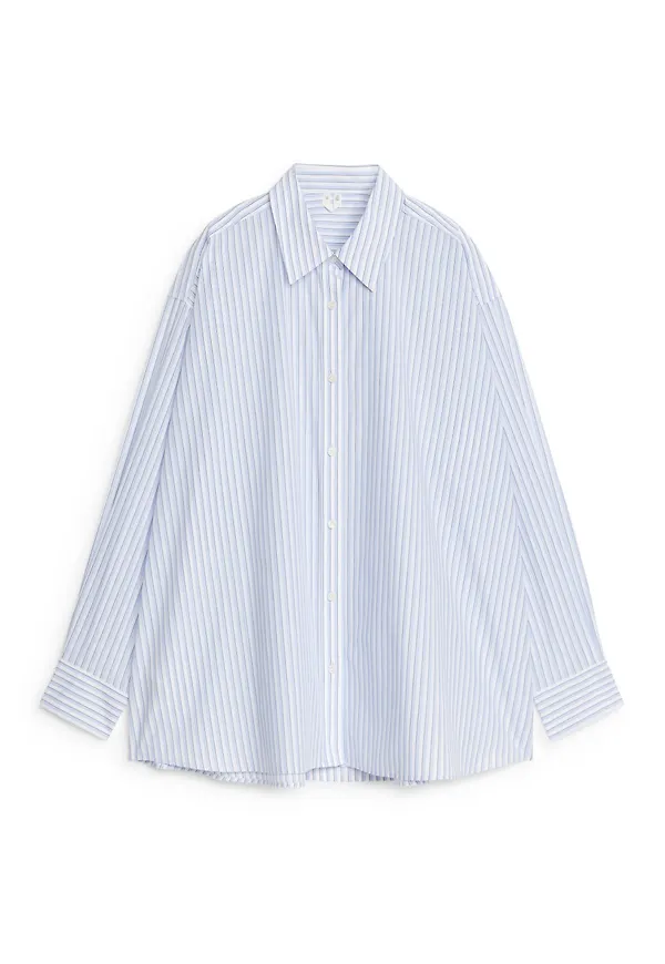 Relaxed Cotton Shirt - White