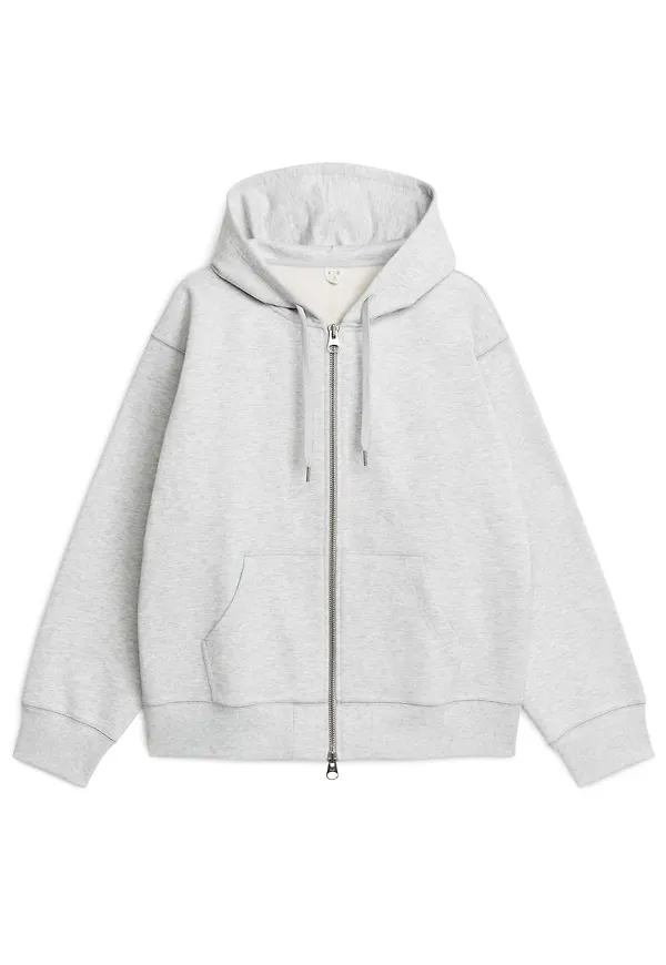 Relaxed Heavyweight Hoodie - Grey