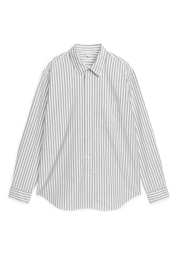 Relaxed Oxford Shirt - Blue