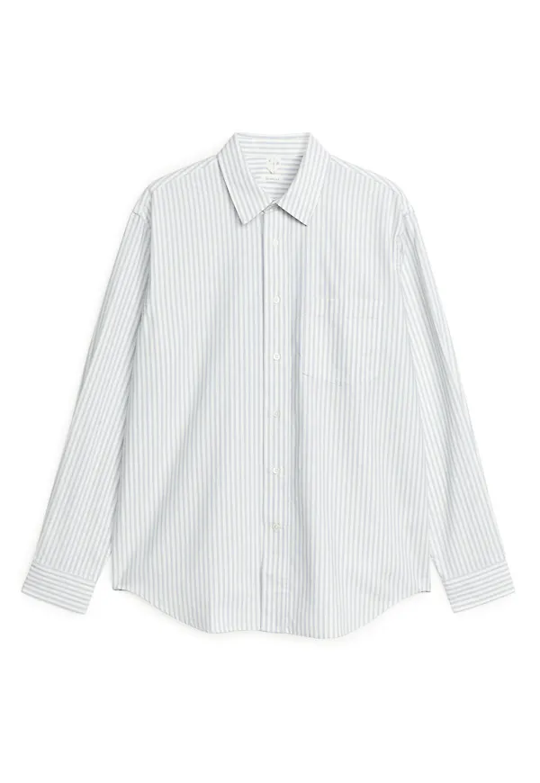 Relaxed Oxford Shirt - Blue