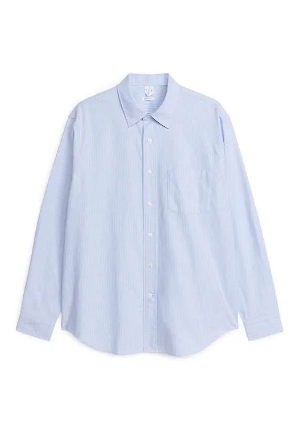 Relaxed Oxford Shirt - Blue