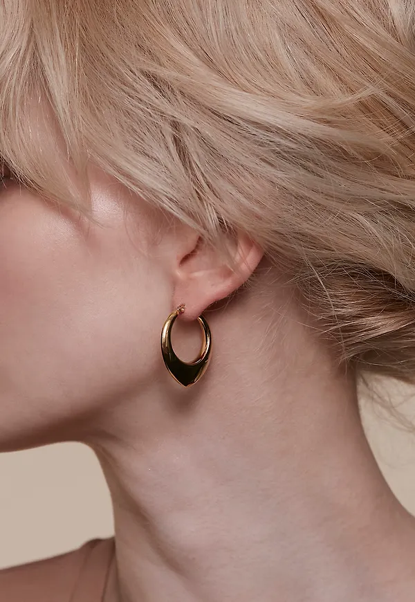 Relic hoops l gold