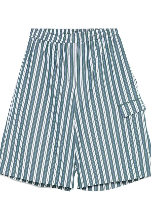 REMAIN basketshorts - Grön