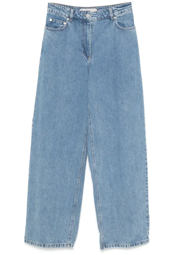REMAIN Cocoon jeans - Blå