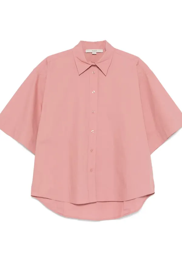 REMAIN kortärmad skjorta - Rosa