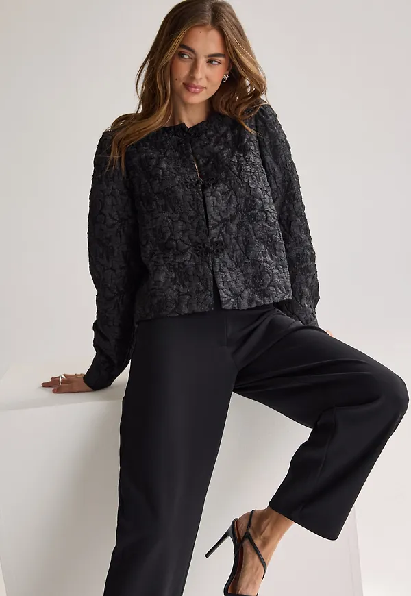 Remake Knot Buttons Jacket